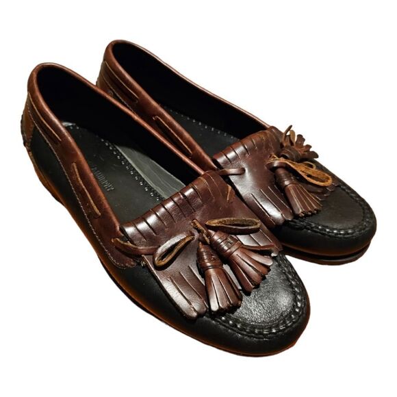 JOHNSTON & MURPHY Tassel Loafers - Size 9 1/2 - Picture 1 of 8
